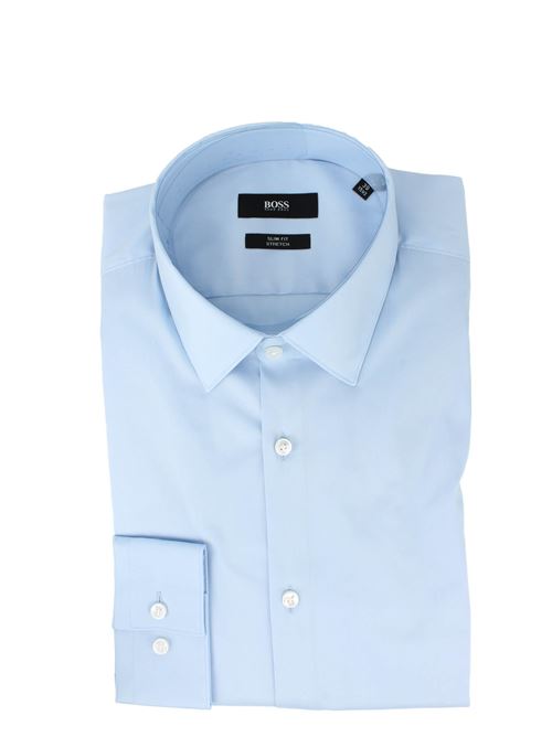 Camicia manica lunga cotone stretch BOSS | Shirts | ISKO1300450